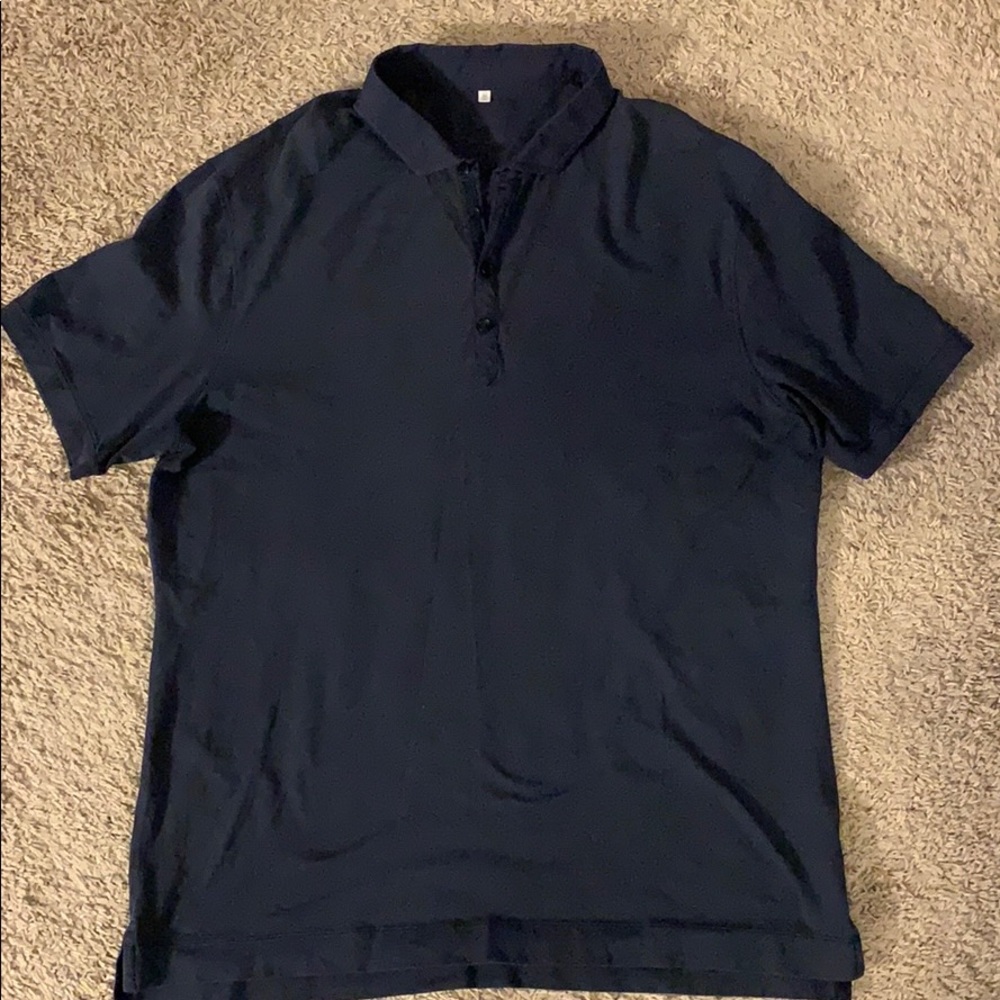 Lululemon short sleeve collared shirt